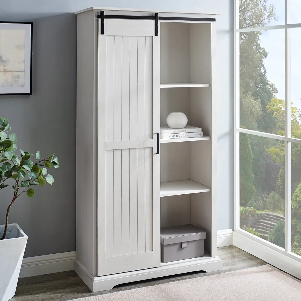 Callingwood White Accent Cabinet - Thumbnail - Image 2