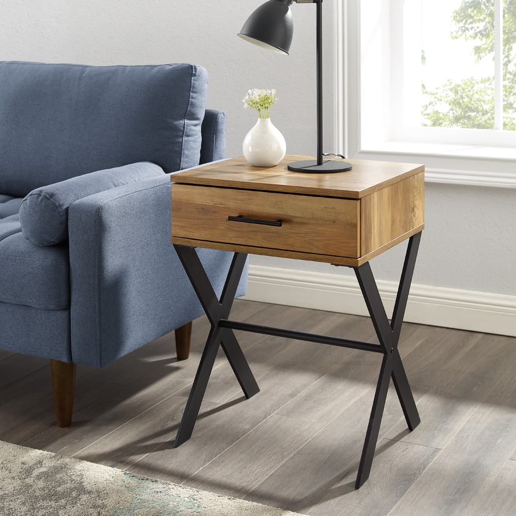 Callow Brown Accent Table - Thumbnail - Image 7