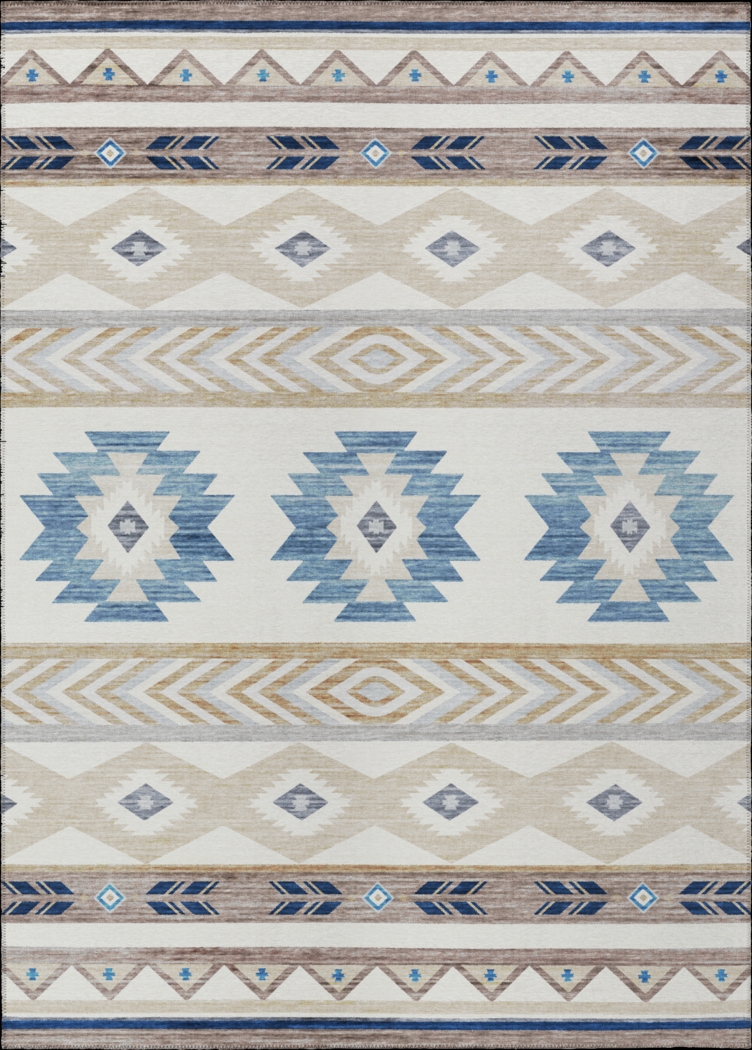 Callowhill Beige 3' x 5' Rug - Thumbnail - Image 1