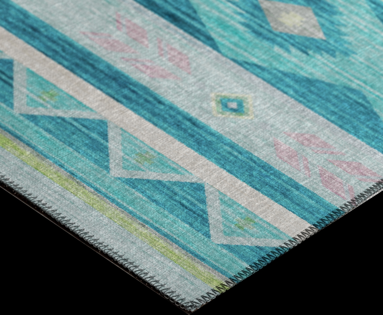 Callowhill Blue 3' x 5' Rug - Thumbnail - Image 3