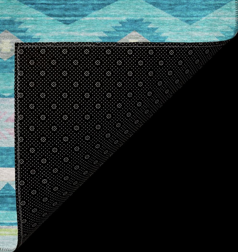 Callowhill Blue 3' x 5' Rug - Thumbnail - Image 4