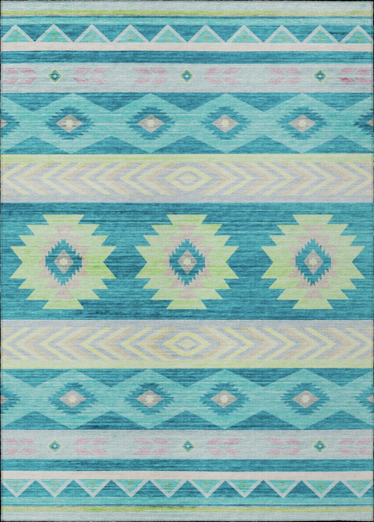Callowhill Blue 8' x 10' Rug - Thumbnail - Image 1