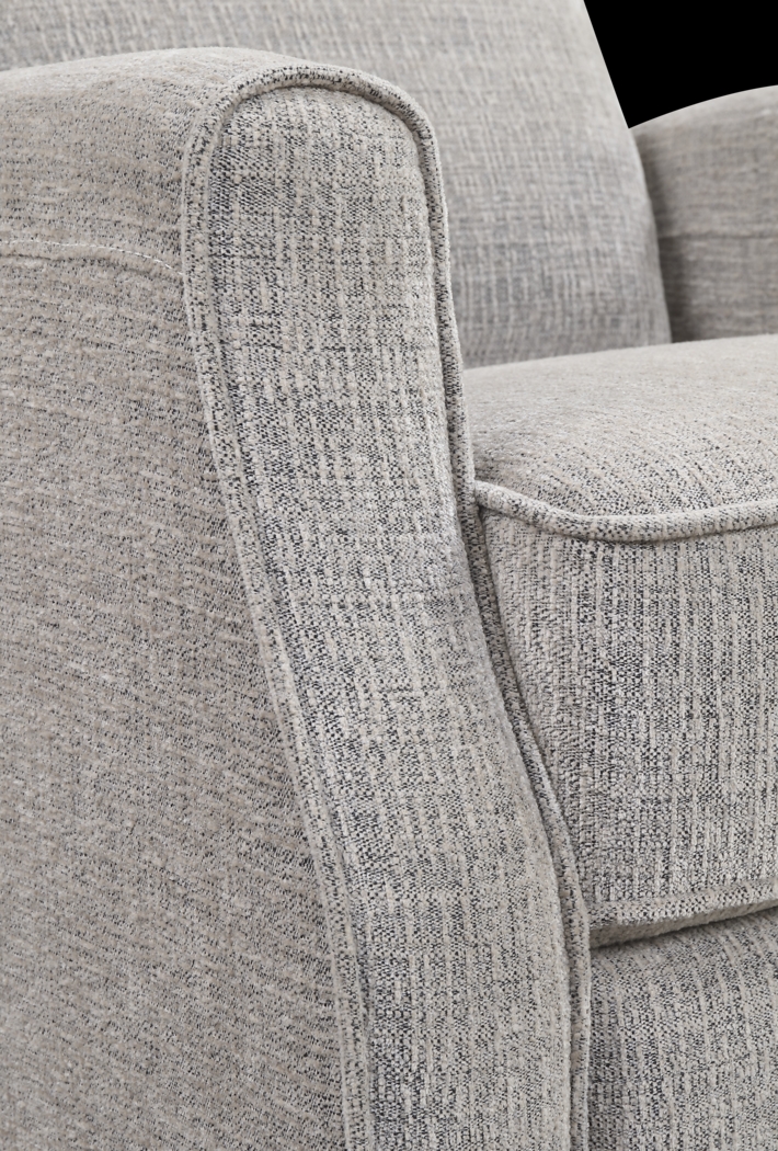 Callvert Beige Swivel Glider Recliner - Thumbnail - Image 3