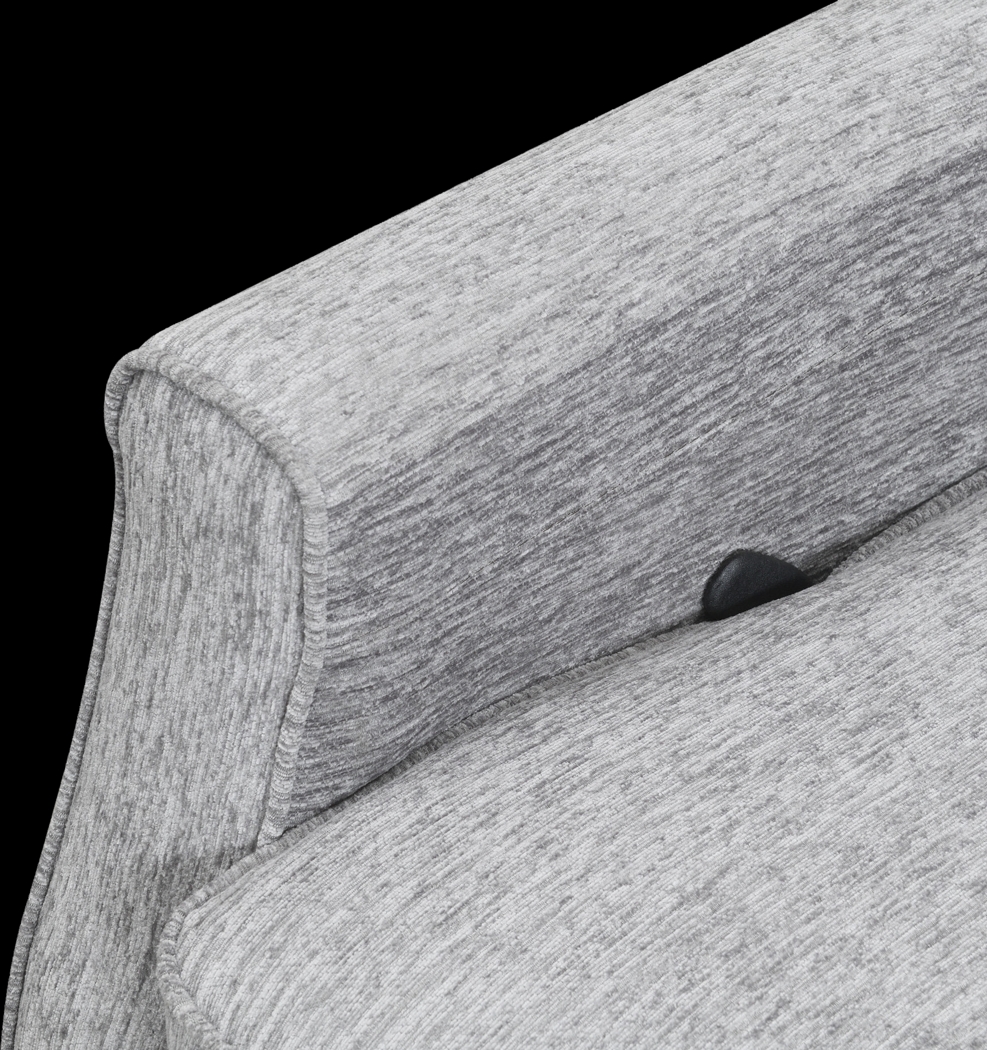 Callvert Gray Swivel Glider Recliner - Thumbnail - Image 4