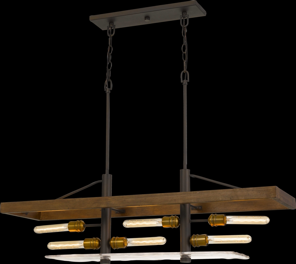 Callywood Brown Chandelier - Thumbnail - Image 1