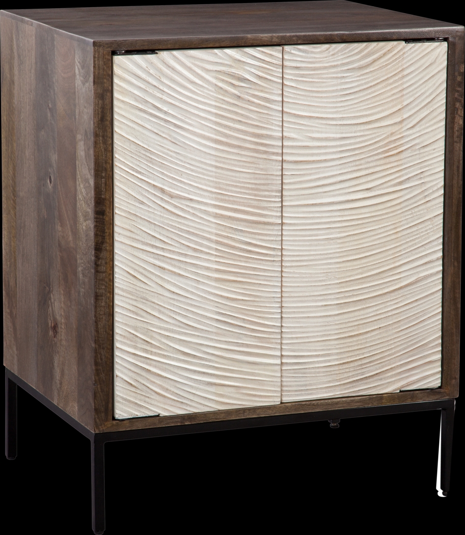Callzar Cream Accent Cabinet - Thumbnail - Image 1