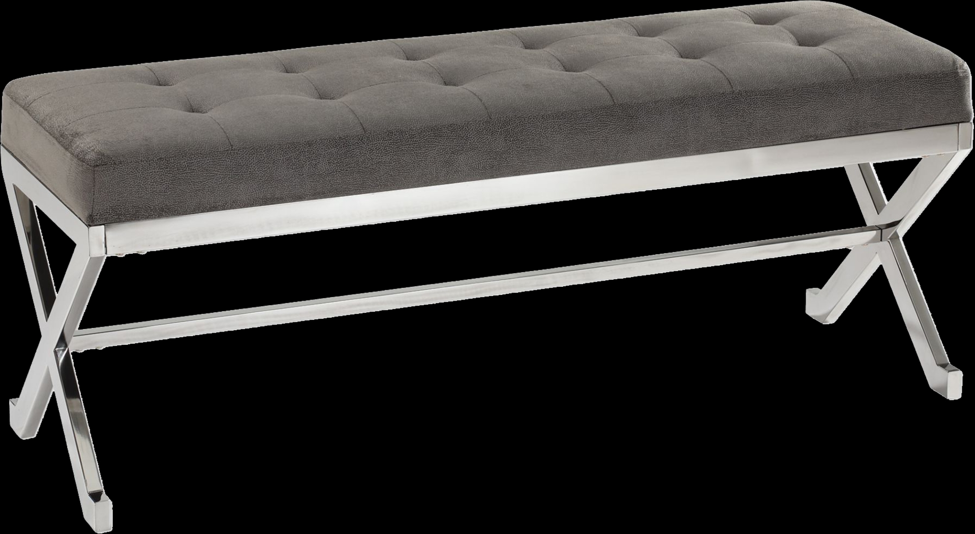 Calthorpe Gray Accent Bench - Thumbnail - Image 1