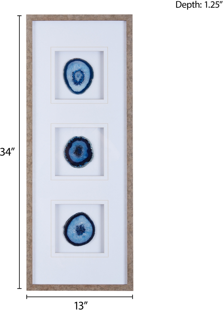 Caltrans Blue Framed Graphic Artwork - Thumbnail - Image 3