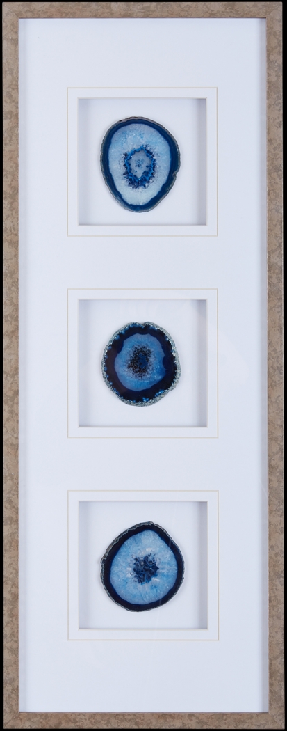 Caltrans Blue Framed Graphic Artwork - Thumbnail - Image 1