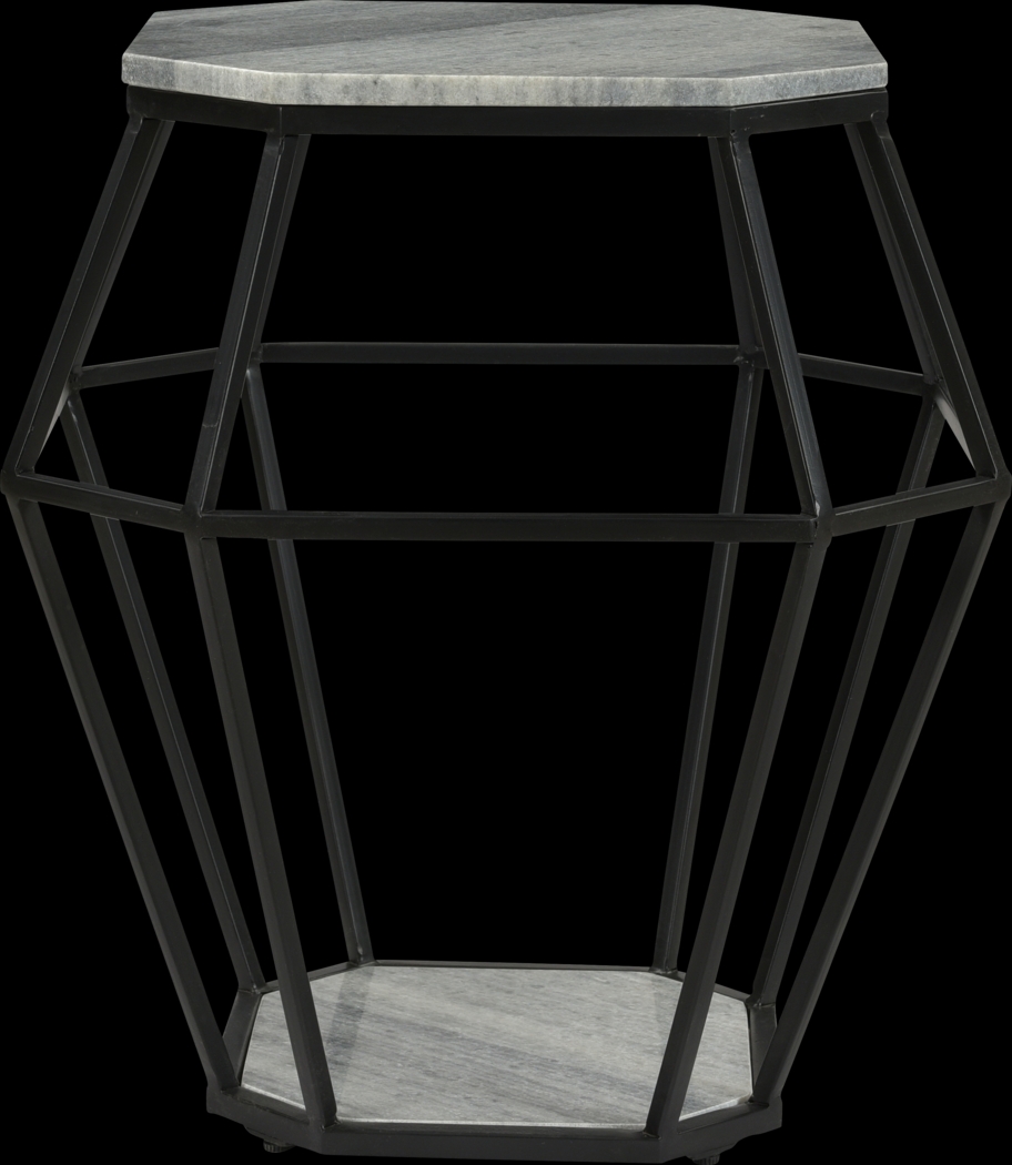 Calva Gray Accent Table - Thumbnail - Image 3