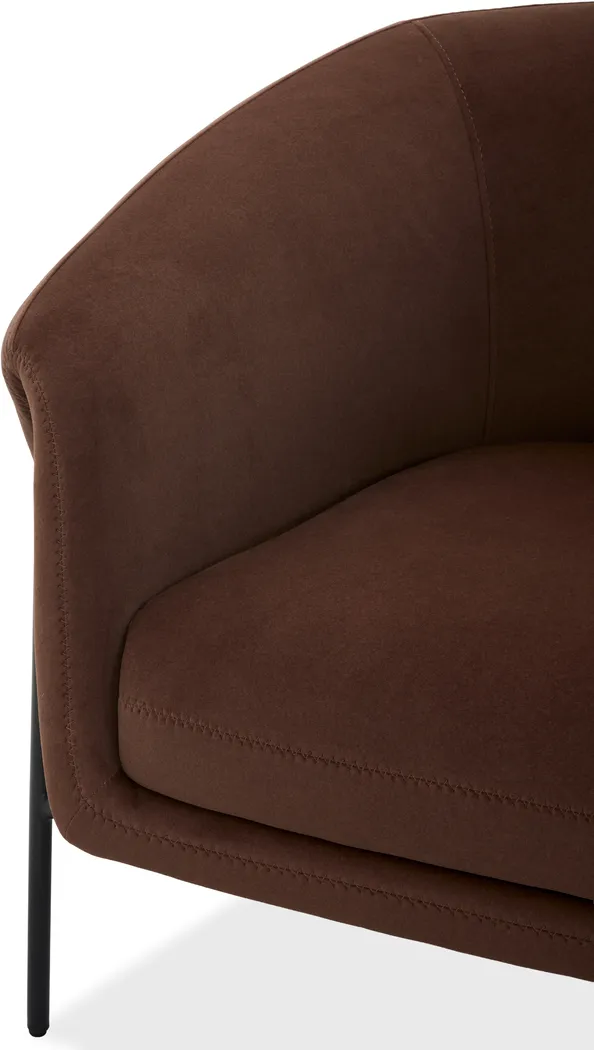 Calvary Red Accent Chair - Image 4