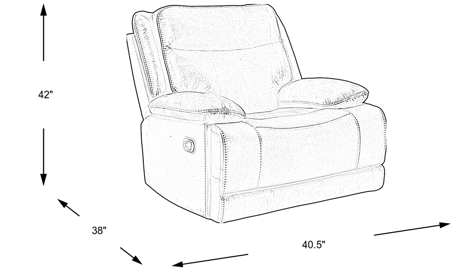 Dimension Image. Please refer to the Dimension Tab on this page for dimension details.