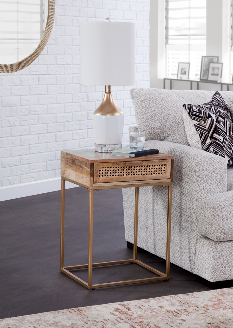 Calwa Brown End Table - Thumbnail - Image 2