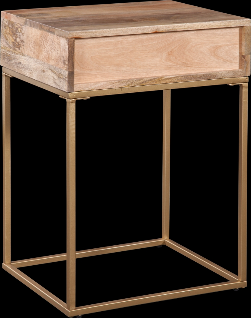 Calwa Brown End Table - Thumbnail - Image 1
