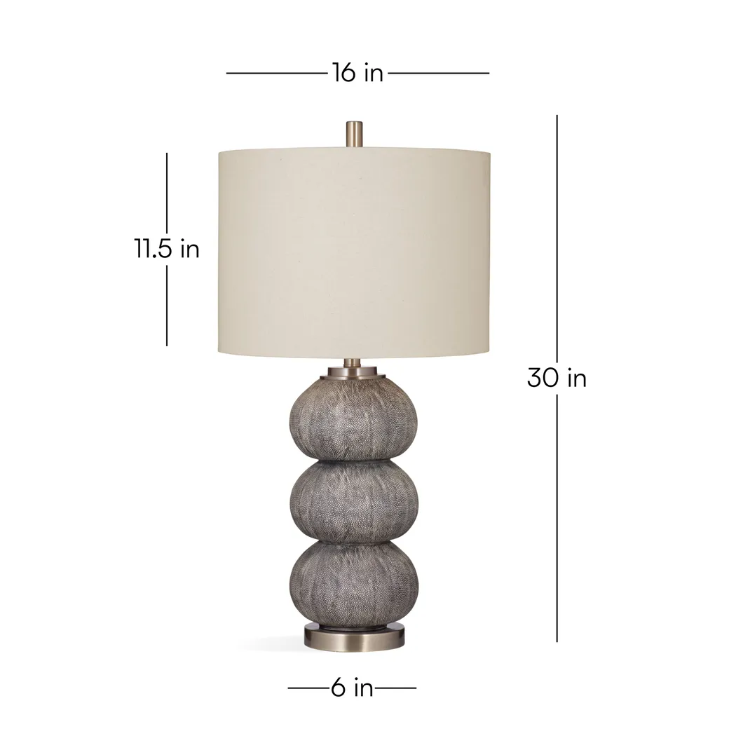 Calyptra Gray Lamp - Image 4