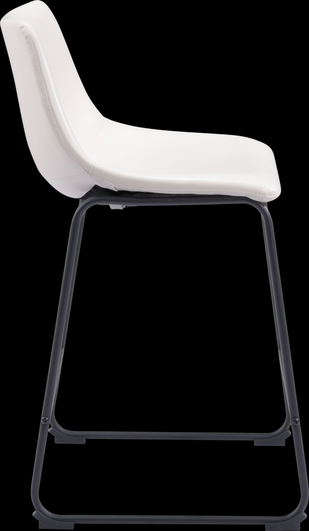 Camberley White Counter Height Stool, Set of 2 - Thumbnail - Image 3