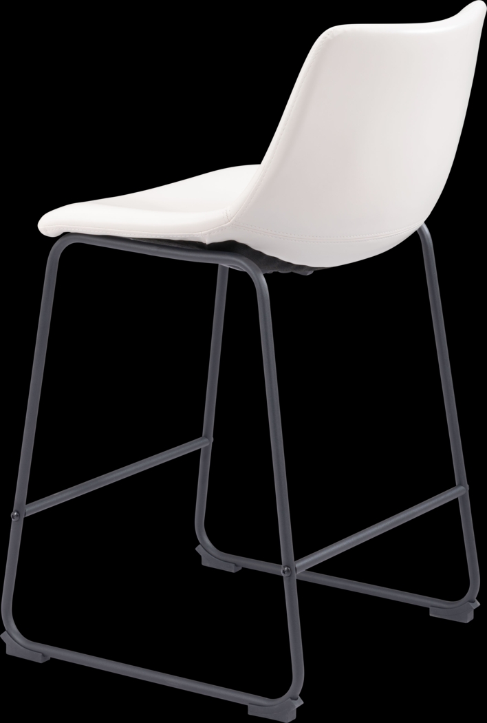 Camberley White Counter Height Stool, Set of 2 - Thumbnail - Image 6