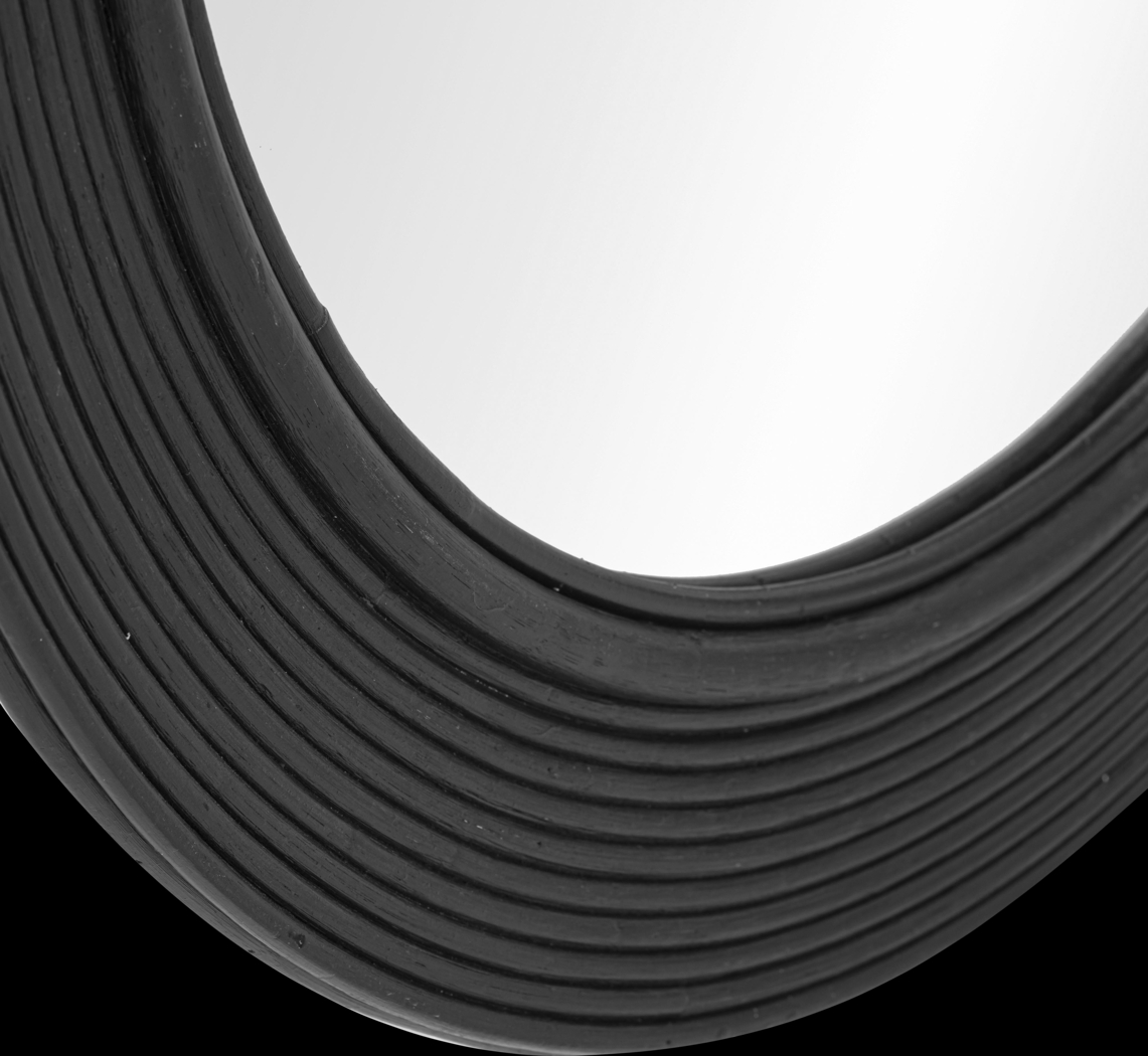 Cambertree Black Round Mirror - Thumbnail - Image 2