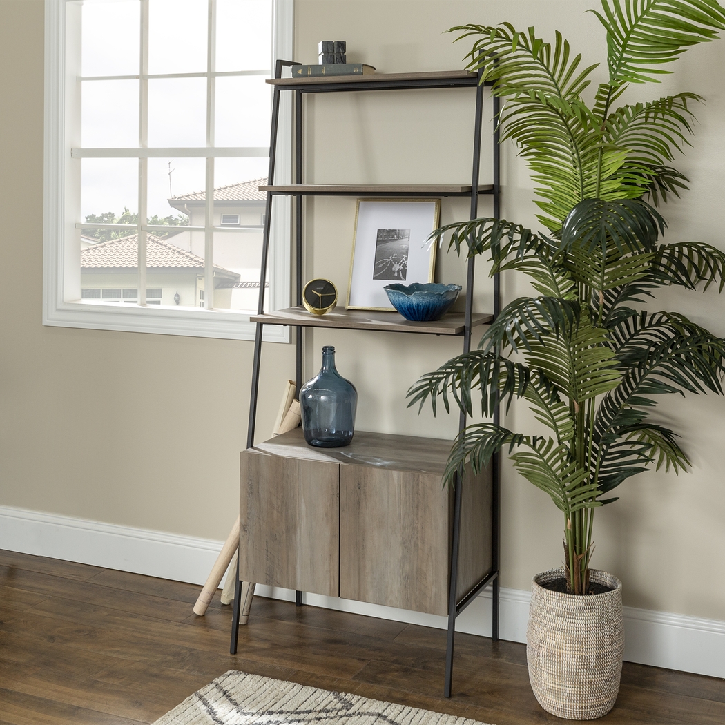 Camberwell Gray Bookcase - Thumbnail - Image 3