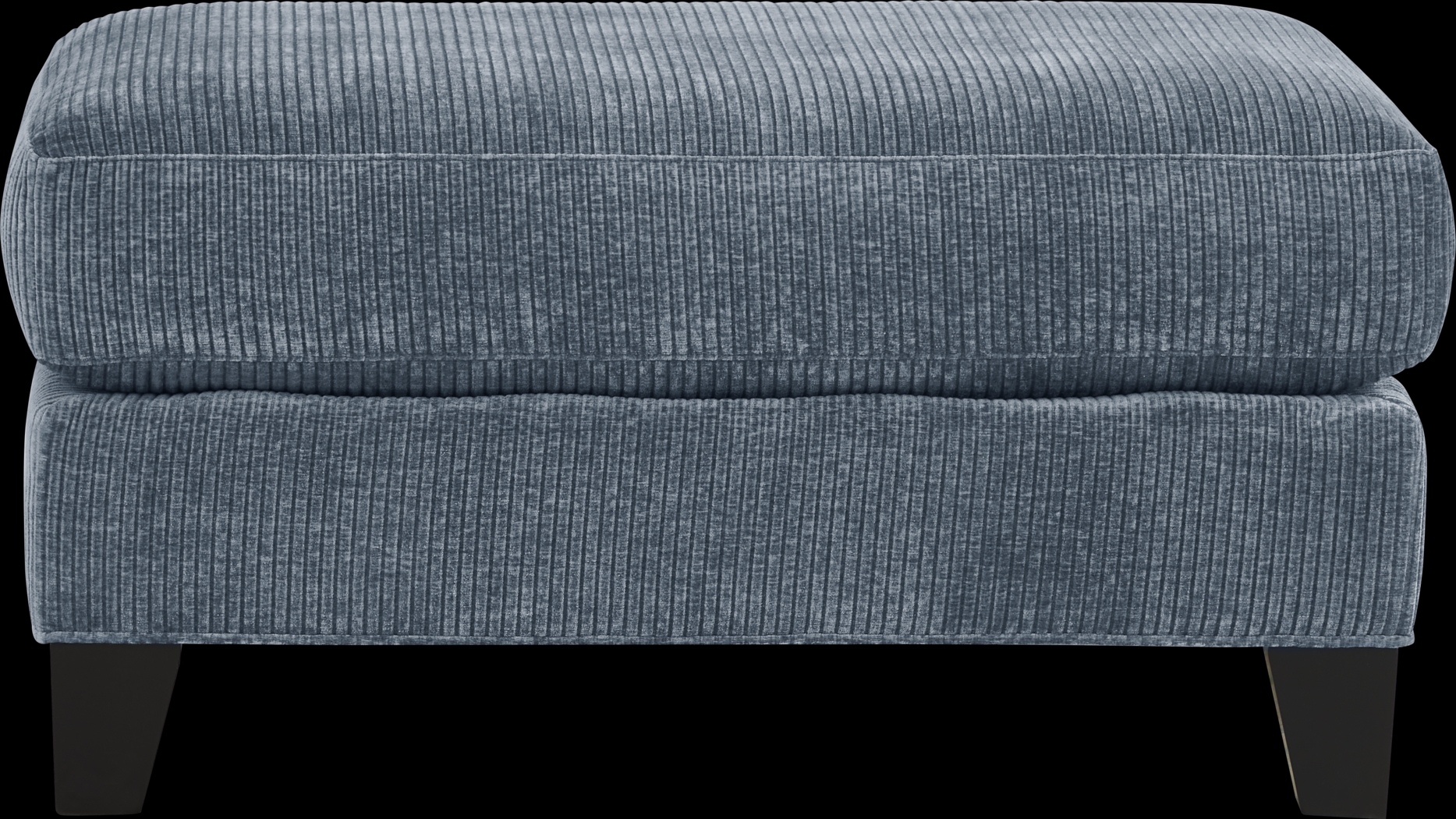 Cambria Blue Ottoman - Thumbnail - Image 2