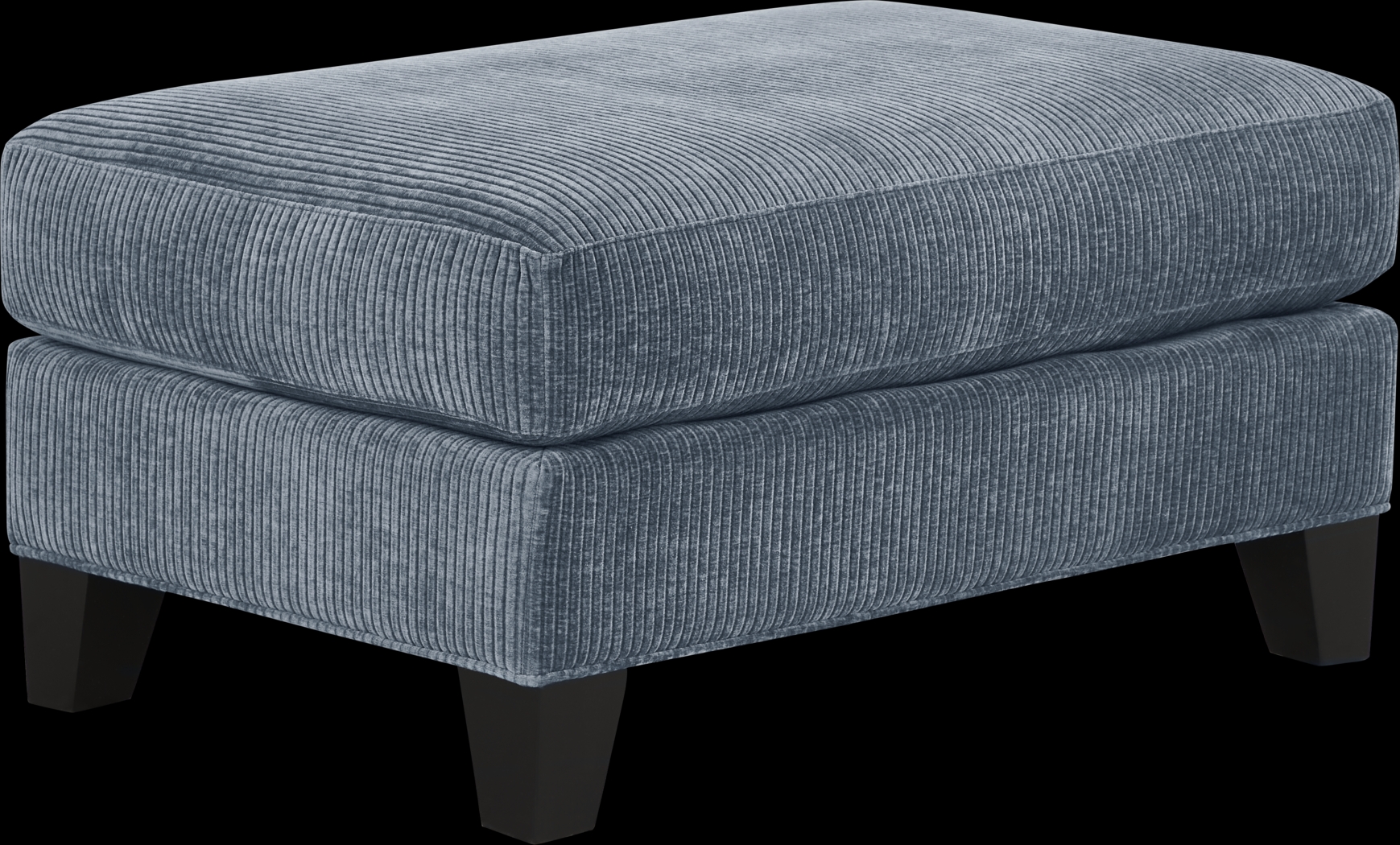 Cambria Blue Ottoman - Thumbnail - Image 1