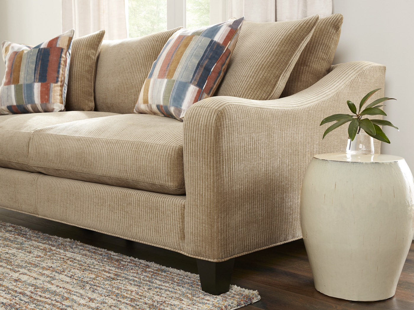 Cambria Gold Sleeper Sofa - Thumbnail - Image 3