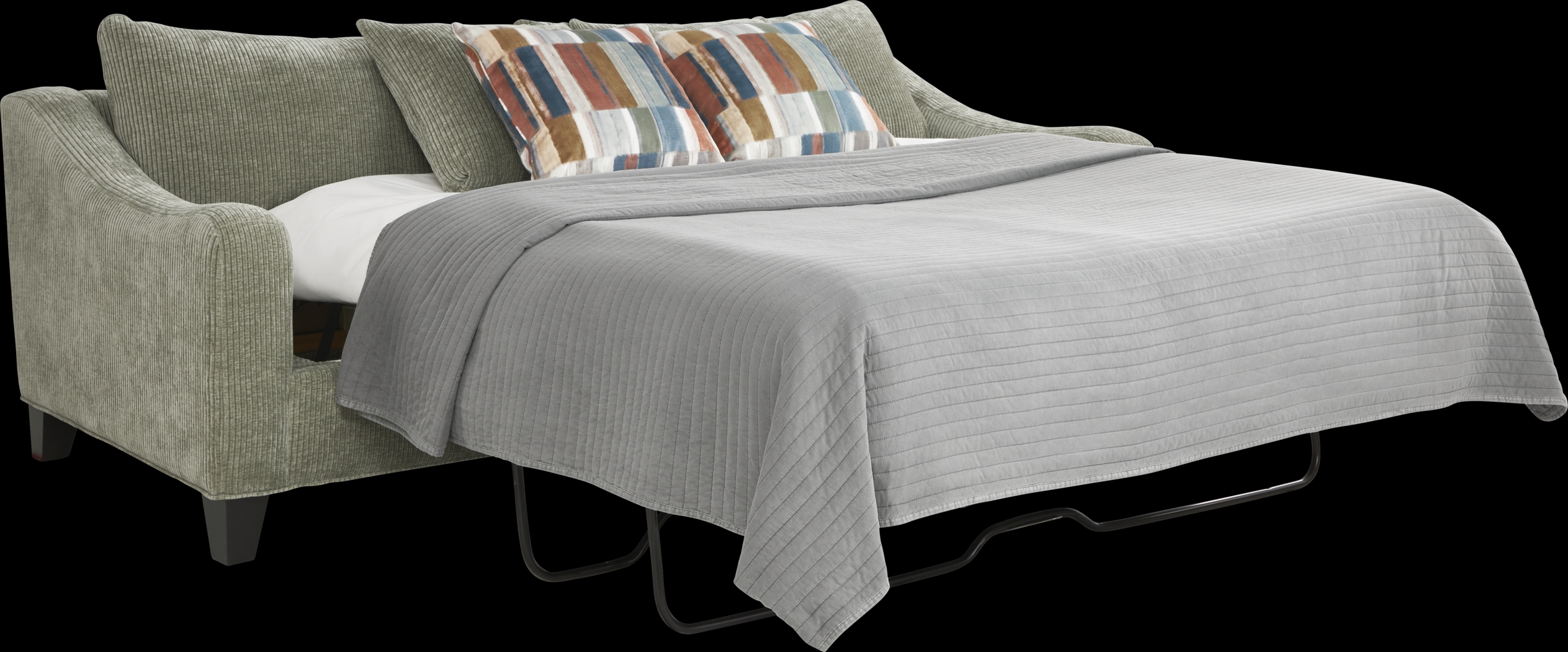 Cambria Sage 9 Pc Living Room with Sleeper Sofa - Thumbnail - Image 3