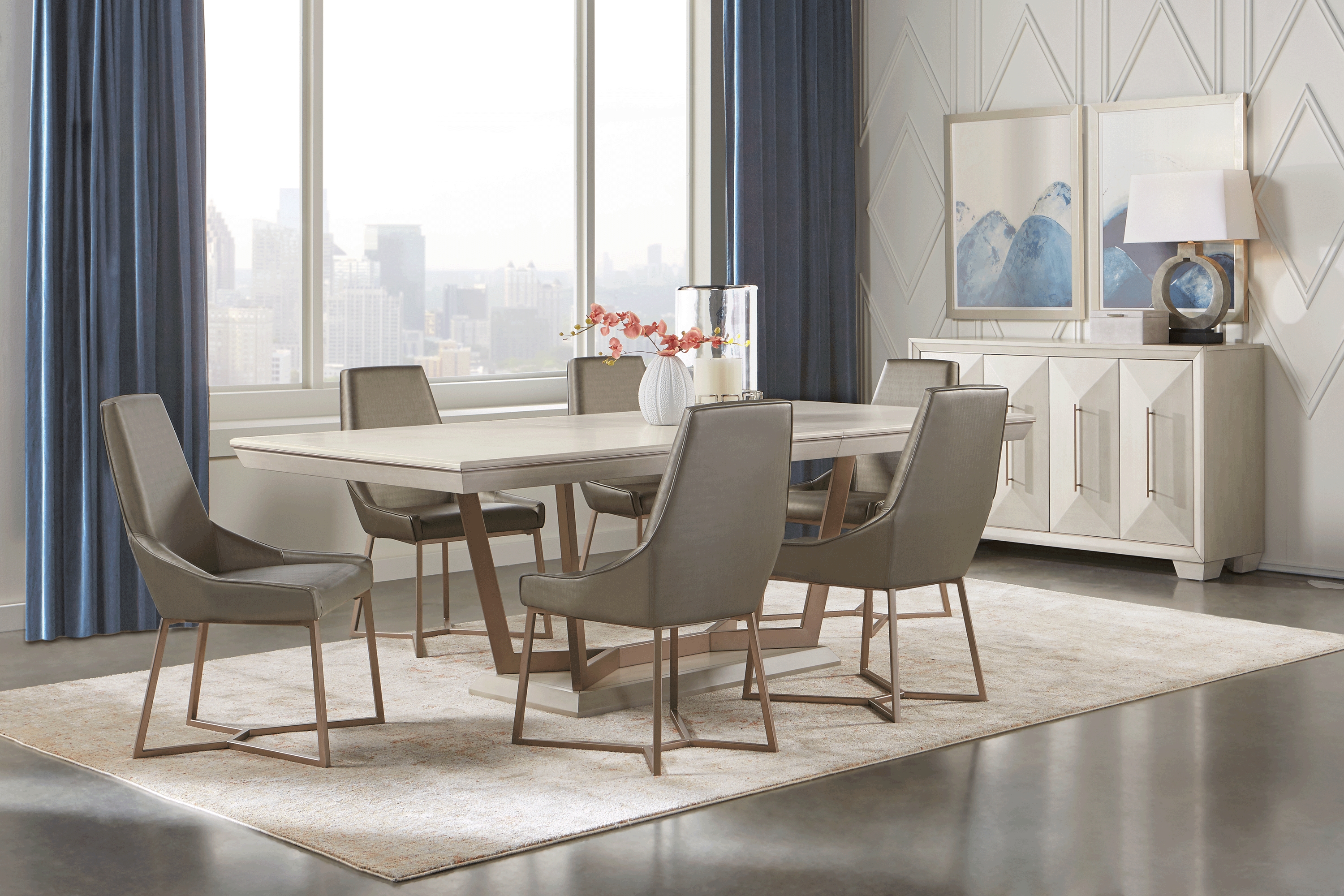 Cambrian Court Ash 7 Pc Dining Room - Thumbnail - Image 1