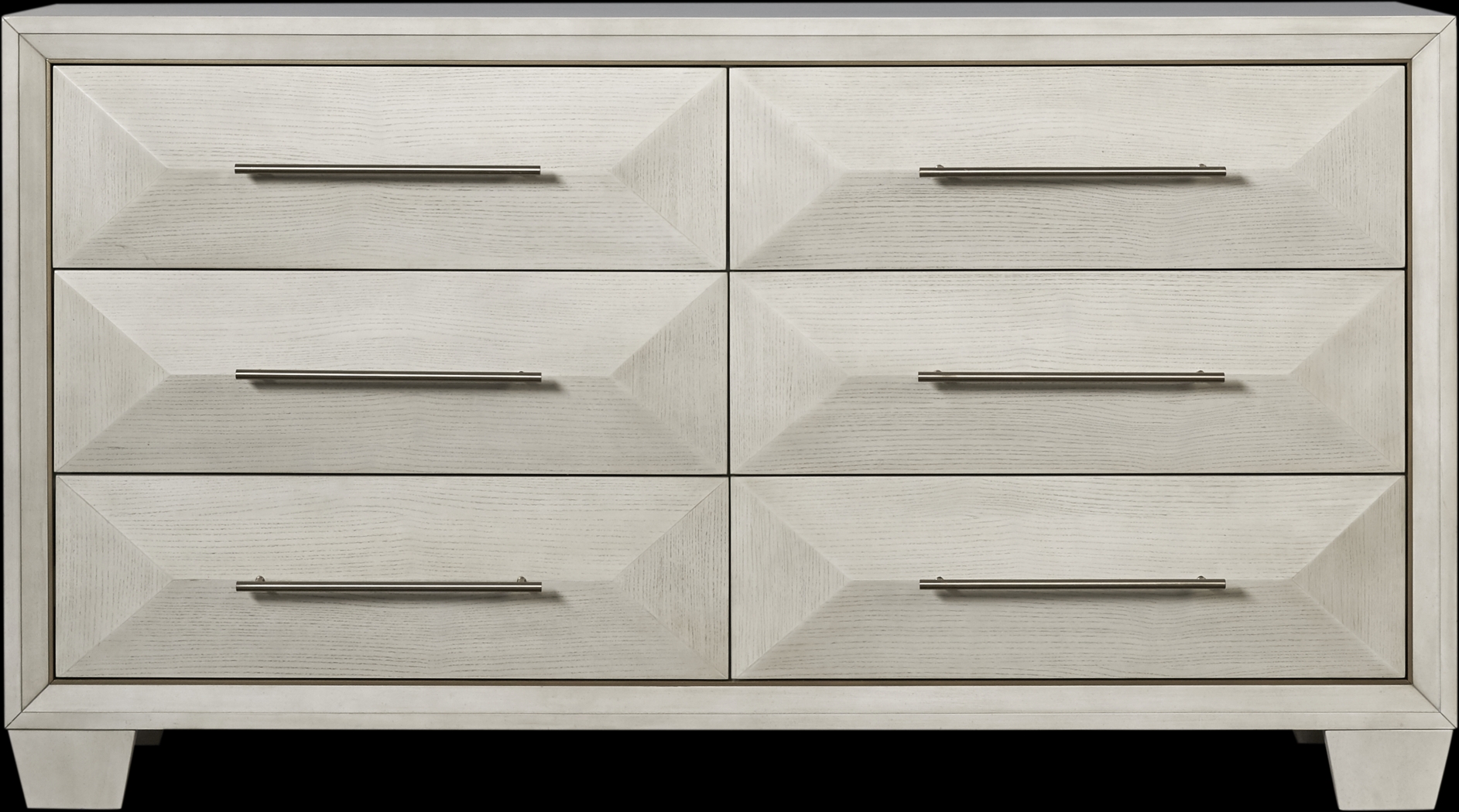 Cambrian Court White 6 Pc King Panel Bedroom - Thumbnail - Image 4