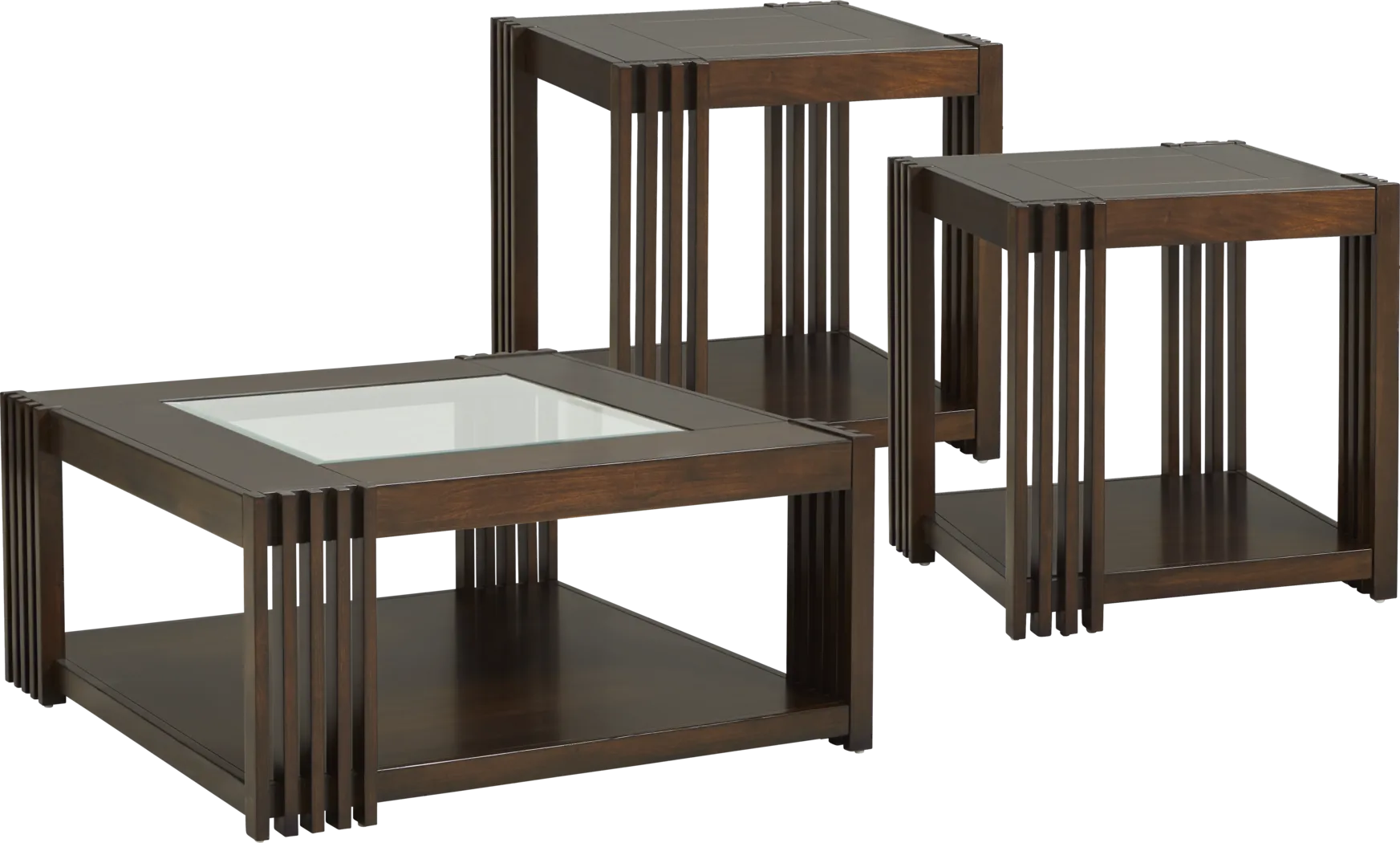 Caylor Falls Ruby 7 Pc Living Room - Thumbnail - Image 4