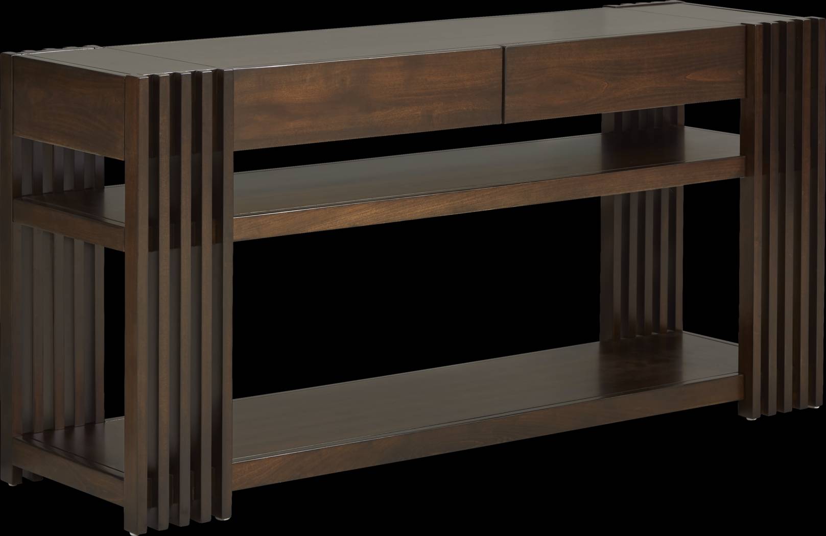 Camellia Brown Cherry Console Table - Thumbnail - Image 1