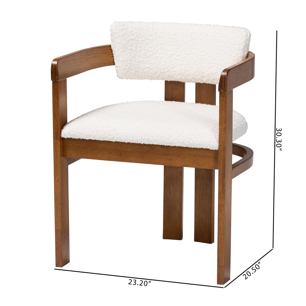 Camelliay Cream Arm Chair - Thumbnail - Image 4