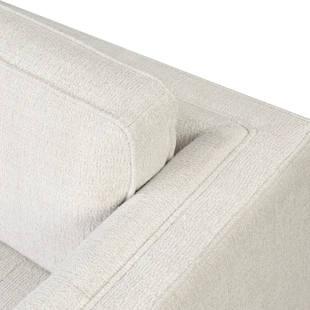 Camelot White Swivel Chair - Thumbnail - Image 3