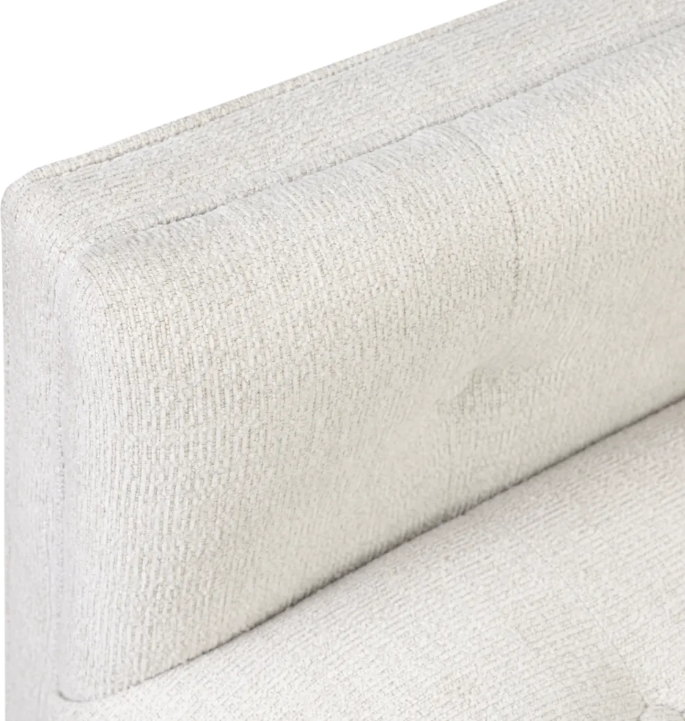 Camelot White Swivel Chair - Thumbnail - Image 4