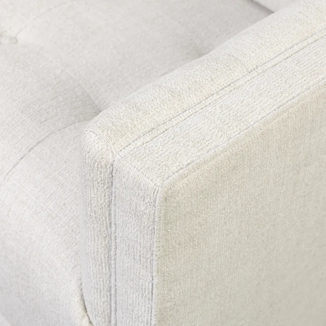 Camelot White Swivel Chair - Thumbnail - Image 6