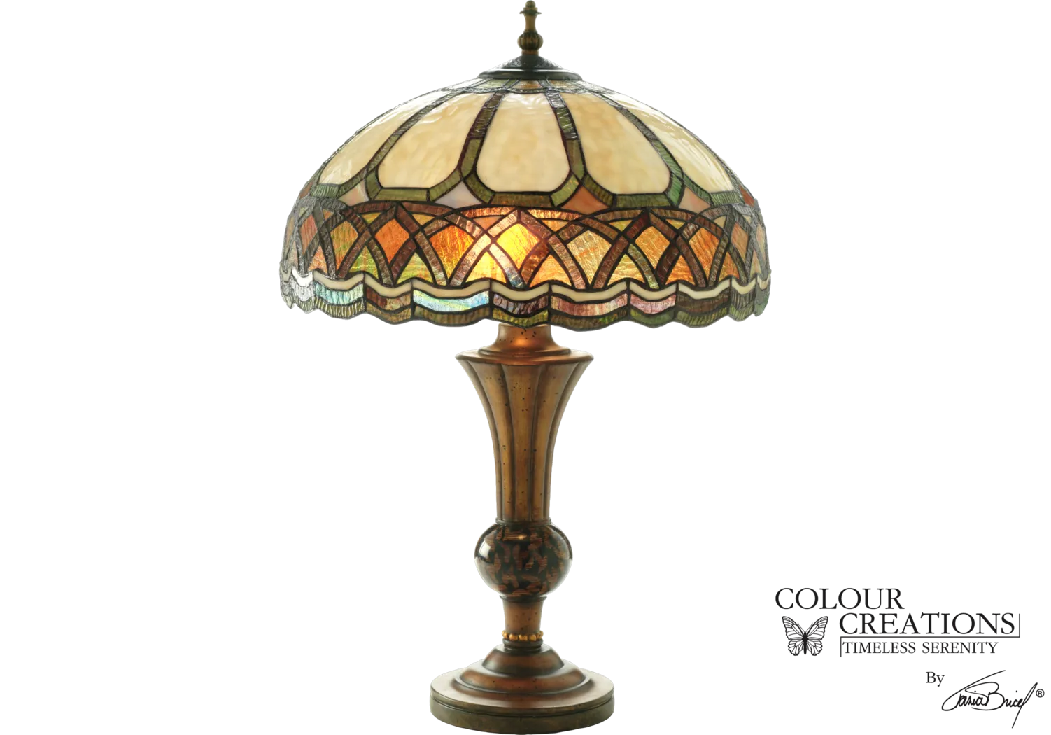 Cameron Tiffany Style Lamp - Thumbnail - Image 1