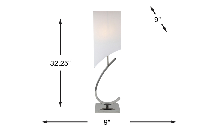 Dimension Image. Please refer to the Dimension Tab on this page for dimension details.
