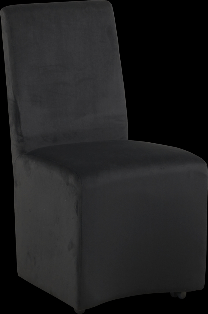 Camilee Black Side Chair - Thumbnail - Image 1