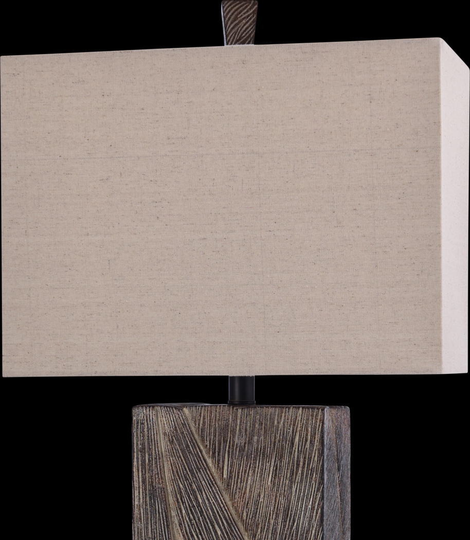 Camley Boulevard Brown Lamp - Thumbnail - Image 2