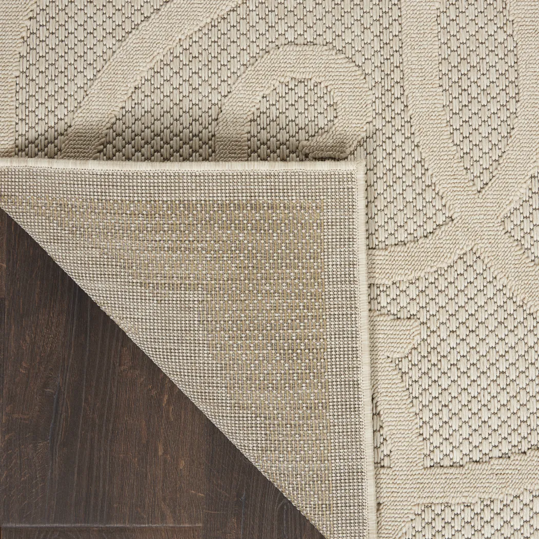 Cammie Cream 5' x 7' Indoor/Outdoor Rug - Thumbnail - Image 3