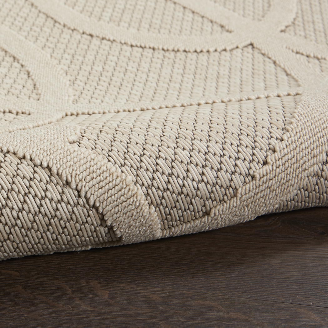 Cammie Cream 8' x 10' Indoor/Outdoor Rug - Thumbnail - Image 5