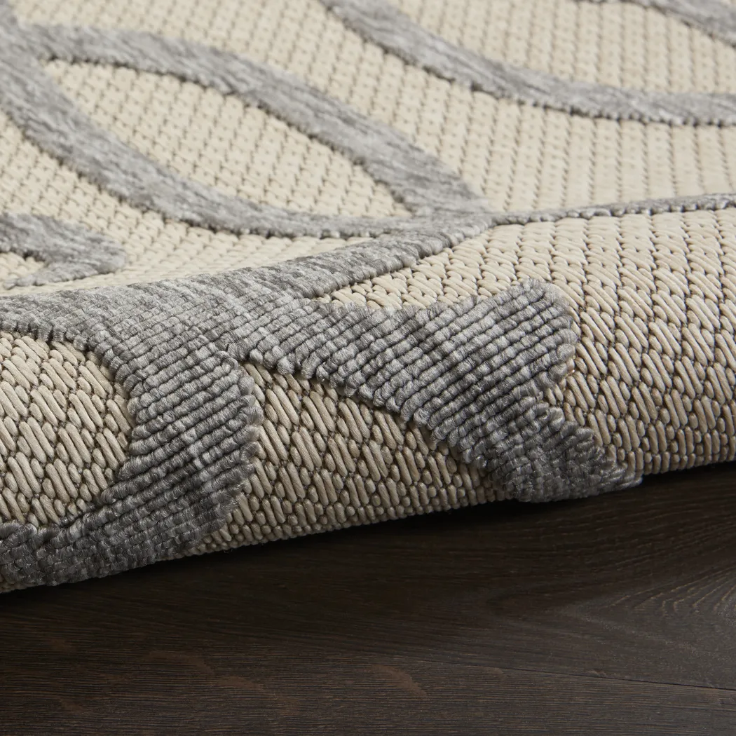 Cammie Gray 2'2 x 10' Runner Indoor/Outdoor Rug - Thumbnail - Image 4