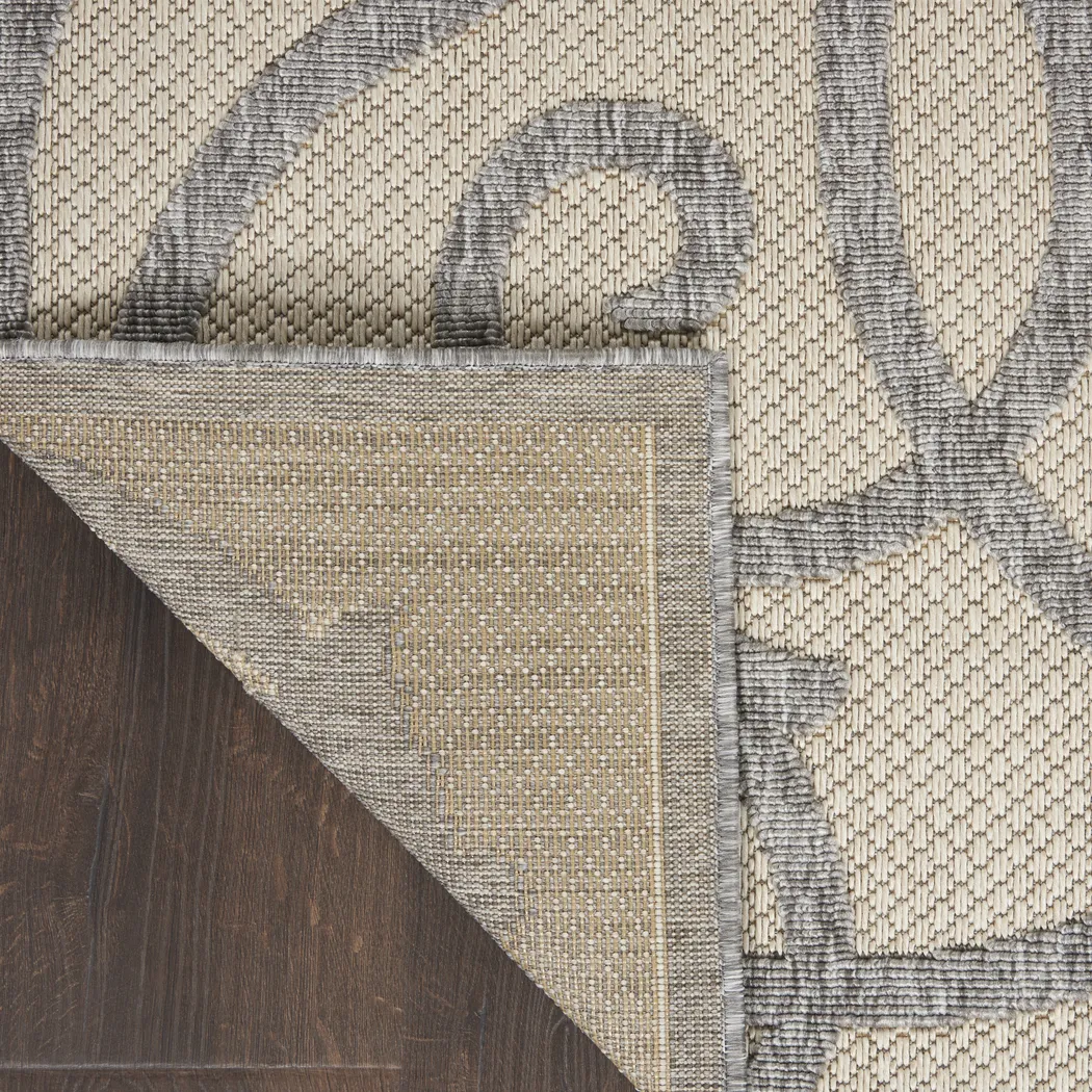 Cammie Gray 2'2 x 10' Runner Indoor/Outdoor Rug - Thumbnail - Image 5