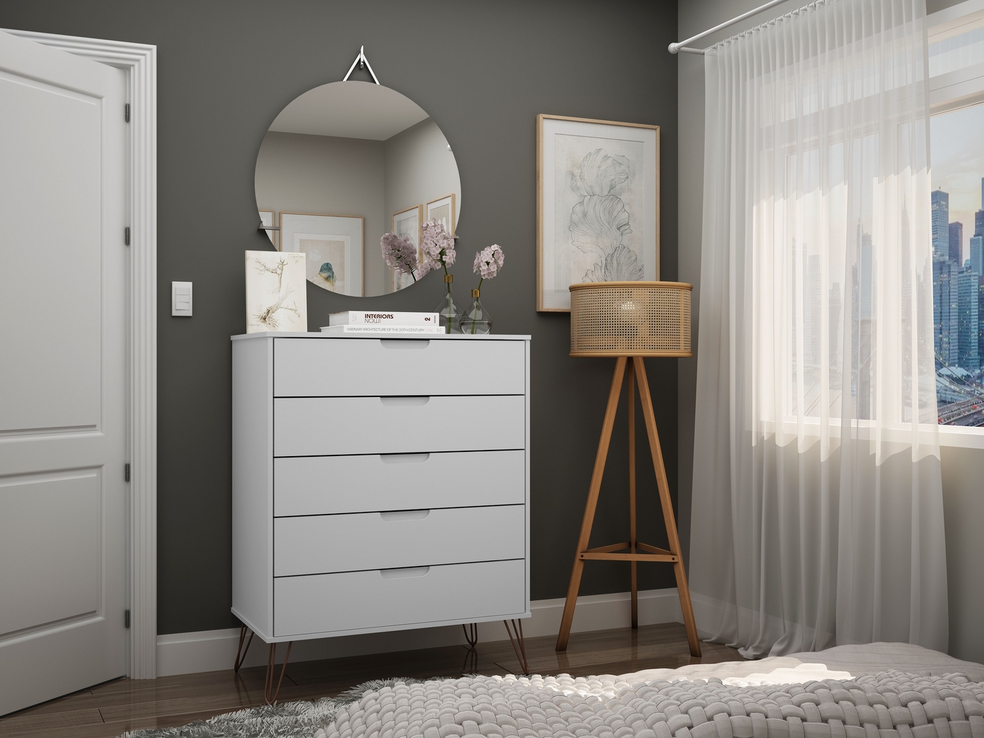 Camomile I White Dresser - Thumbnail - Image 2