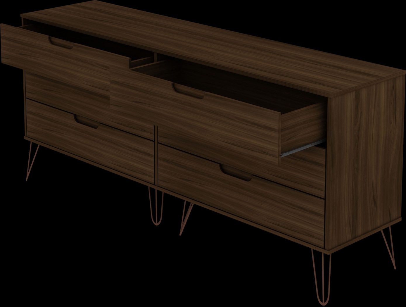 Camomile II Brown Dresser - Thumbnail - Image 5