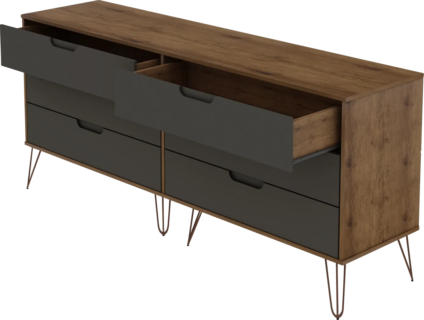 Camomile II Gray Dresser - Thumbnail - Image 5