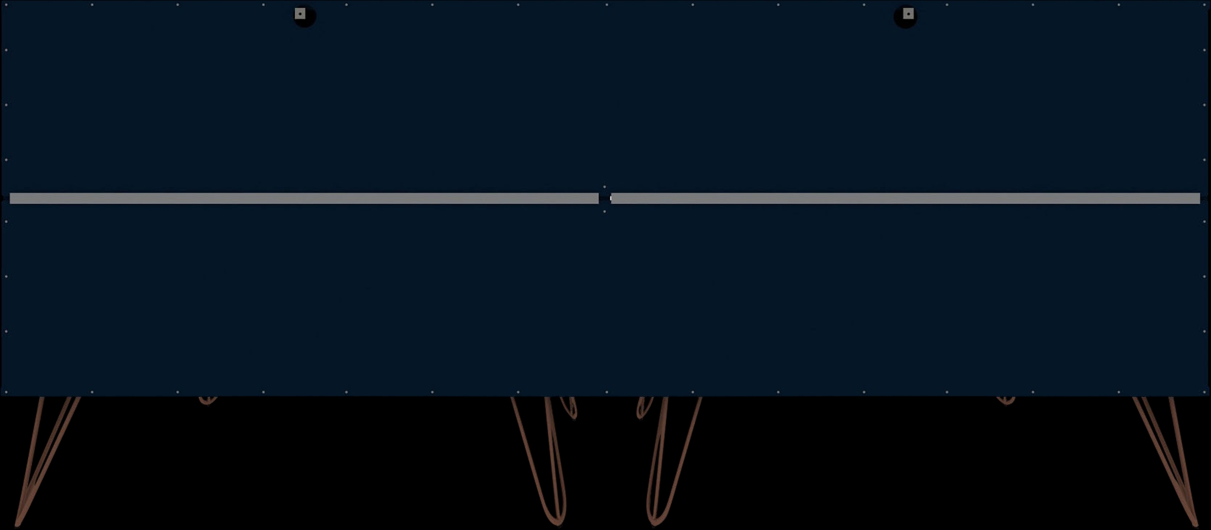 Camomile II Midnight Blue Dresser - Thumbnail - Image 6