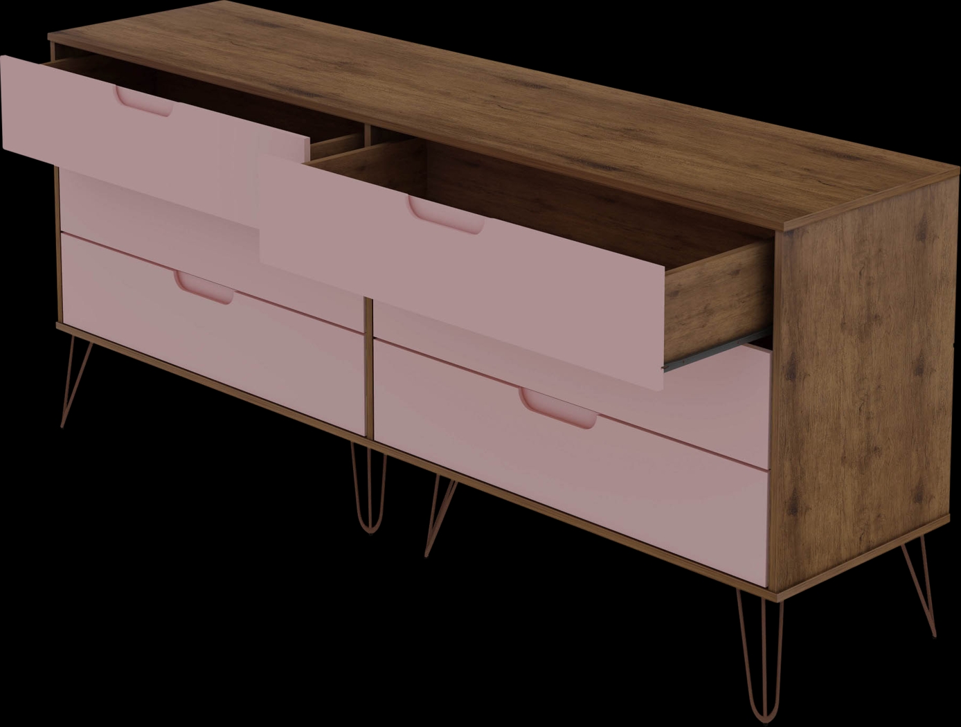 Camomile II Pink Dresser - Thumbnail - Image 4