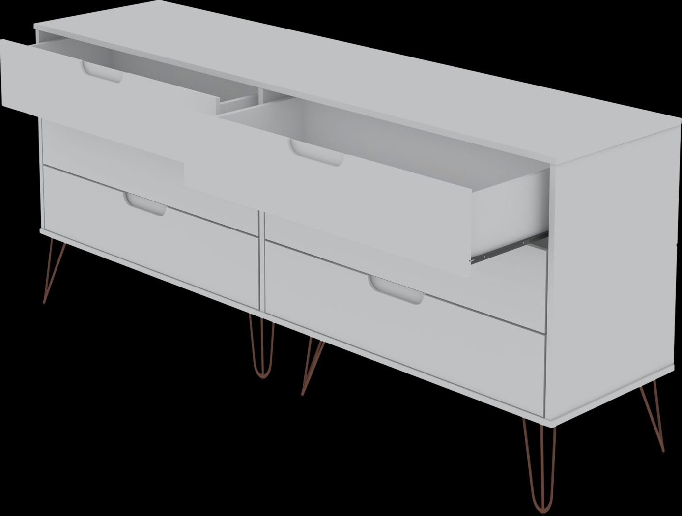 Camomile II White Dresser - Thumbnail - Image 5