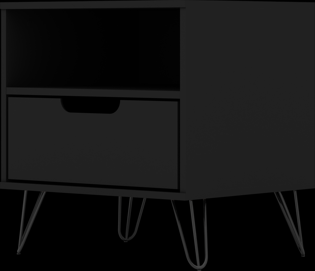 Camomile IV Black Nightstand - Thumbnail - Image 11